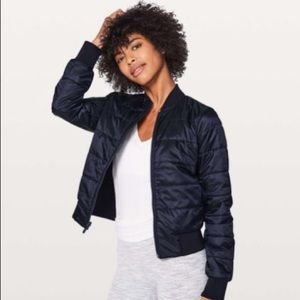 Lululemon nonstop bomber reversible 6